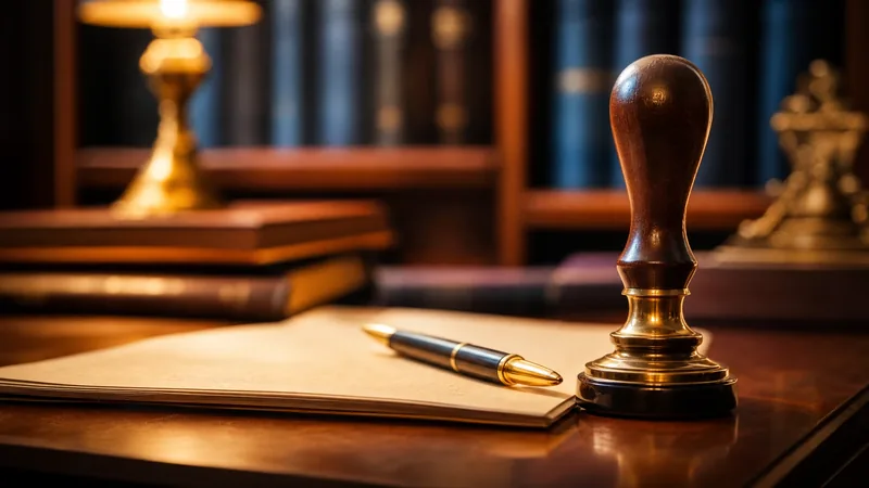 Embossing seal, pen and documents on a desk, Minnesota City Business Licenses Compared