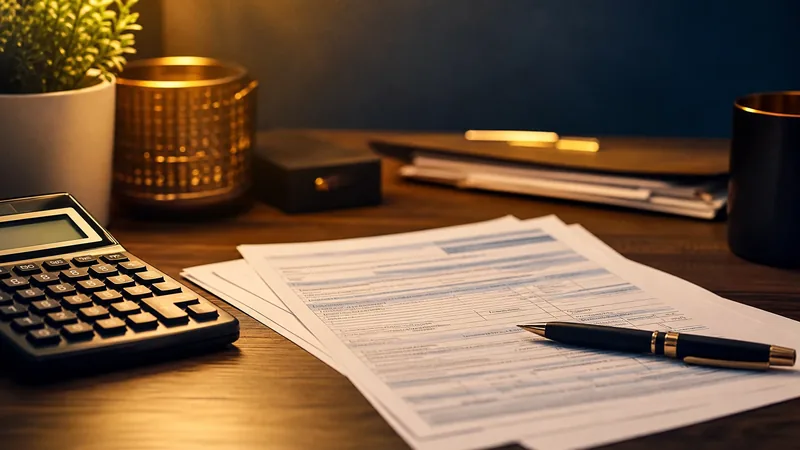 Tax forms and a calculator on a desk, Minnesota Sales Tax by City 2026
